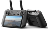 Black DJI RC Pro drone remote controller with dual antennas and touchscreen