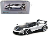 PAGANI HUAYRA BC SILVER & BLACK 1/64 DIECAST MODEL TARMAC WORKS T64G-TL014-SL Parts