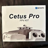 FPV drone kit box with Cetus Pro and BETAFPV logo