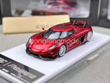 TPC 1:64 Red Regera Super Racing Sports Model Diecast Metal Car Parts