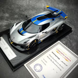 FrontiArt 1:18 Koenigsegg Jesko Resin Diecast Car Model Collection Hand-made  Parts