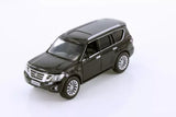 Nissan Patrol Y62, Black - Tayumo TM15214BK - 1/36 scale Diecast Model Toy Car Toy