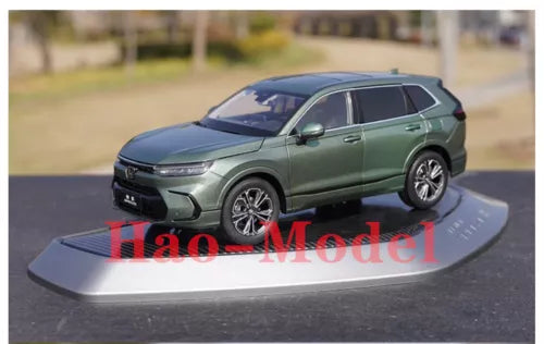 1:18 Honda BREEZE 2023 diecast metal SUV model car, green, front 3/4 view