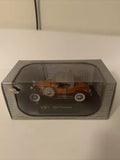 Signature 1930 1/32 Packard Convertible Orange Diecast Model Car NIB Parts