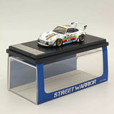 1:64 SW White 911 RWB 993 Apple #89 Racing Sports Model Diecast Metal Car Toy