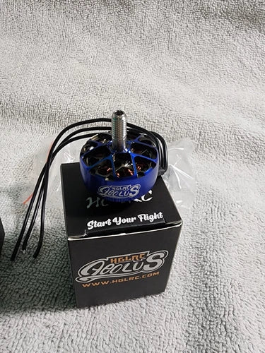 HGLRC Aeolus 2207.5 1750kv 6s Fpv Drone Racing Freestyle Motors X5 New Drone