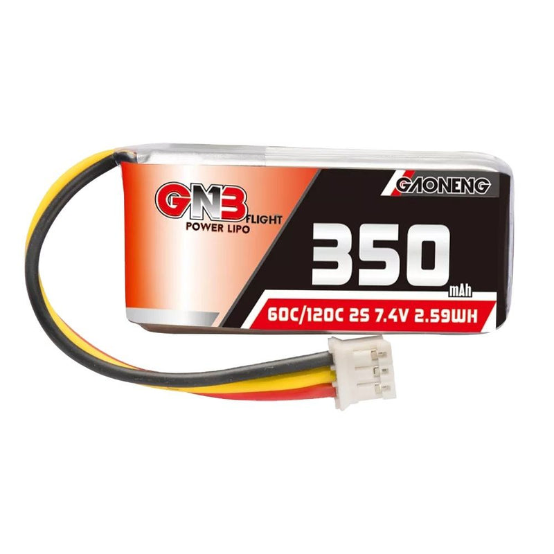 GAONENG 7.4V 350mAh LiPo drone battery with PH2.0 plug