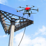 Advanced Drone Cleaner with Carbon Fiber Frame and Waterproof Design for Commercial Exterior Cleaning Drone