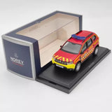 Norev Dacia Duster 2020 fire service diecast model car in red and yellow