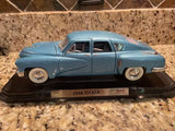 Road Signature Blue 1948 Tucker Torpedo Diecast Car Model No Box 1/18 Scale READ Parts