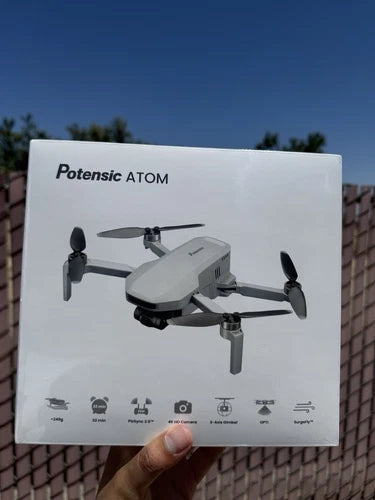 Potensic DSDR04C Atom Drone Fly More Combo w/ GPS 4K Camera 3 Axis Brand New Drone