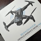 Foldable quadcopter drone with 1080P dual cameras and four propellers
