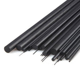 Dongguan Factory Pultrusion Carbon Fiber Solid Rods for Electric Olive Harvesting Machine Drone