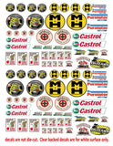1: 24 1:18 CONTENGENCY SPRINT CAR  DECALS FOR DIECAST & MODEL CARS & DIORAMAS Parts