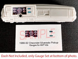 1988 1989 1990 1991 1992 CHEVROLET PICKUP GAUGE FACES for 1/25 AMT kits¡ªPLS READ