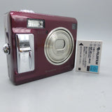 Fujifilm Digital Camera FinePix F440 4.1MP Red Tested