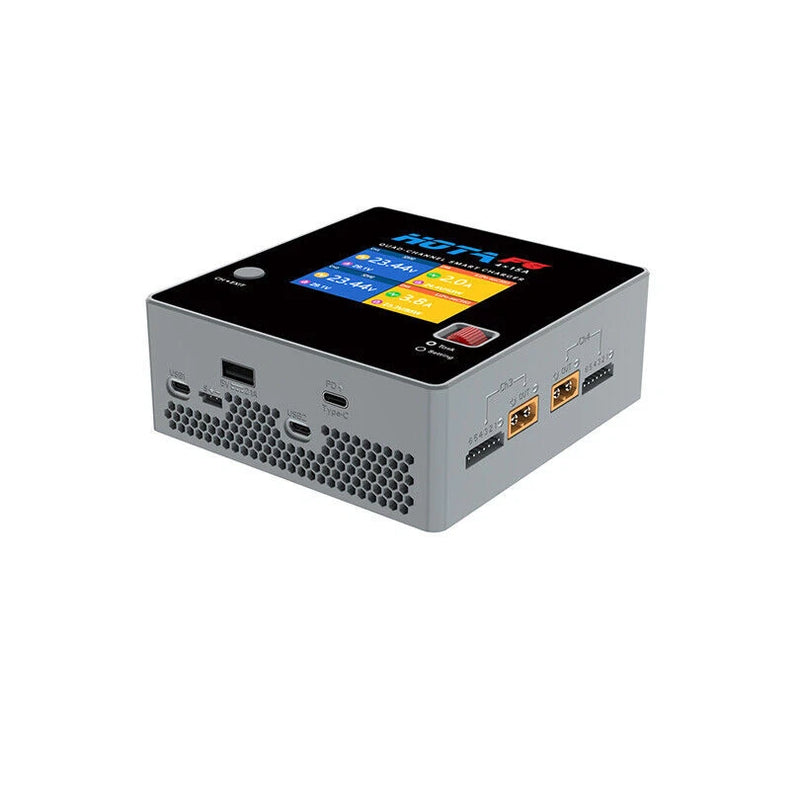 RC Smart Type-C 1000W FPV F6 LiIon Charger Drone 15Ax4 Battery HOTA Balance