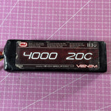 Venom Drive 4000mAh 11.1V 3S 20C RC LiPo Battery Universal Deans plug Battery
