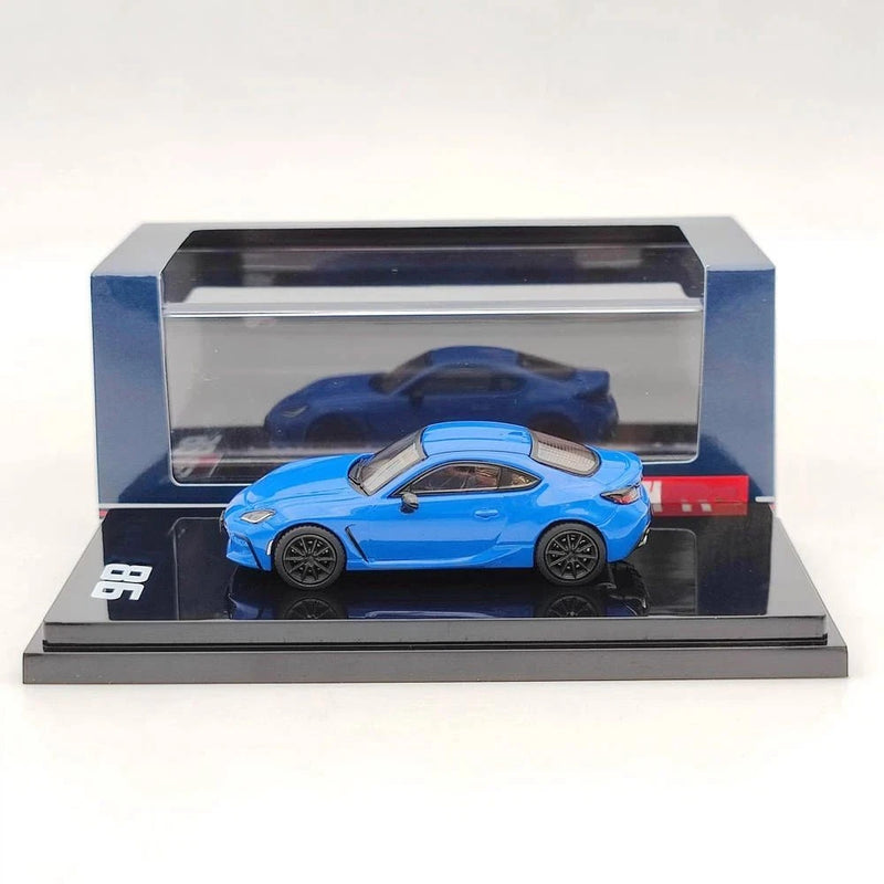 Hobby Japan 1/64 GR86 RZ 3BA-ZN8 Blue HJ641048ABL Diecast Model Car Limited