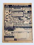 Vintage Print Ad 1954 AHC Hobby Catalog Airplane Boat Full Page 11x8