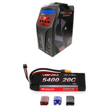 Venom 20C 2S 5400mAh 7.4V LiPo Battery and Pro Duo Charger Combo