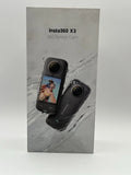 Insta360 X3  -360 Action Camera - Black New - Open Box