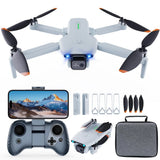 Drone with Camera for Adults and Beginners,Drones kids 1080P HD Sky Blue