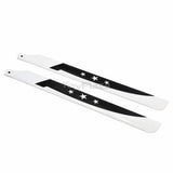 325mm Carbon Fiber Blades for 450 Class RC Helicopter Propeller Hobby Upgrade