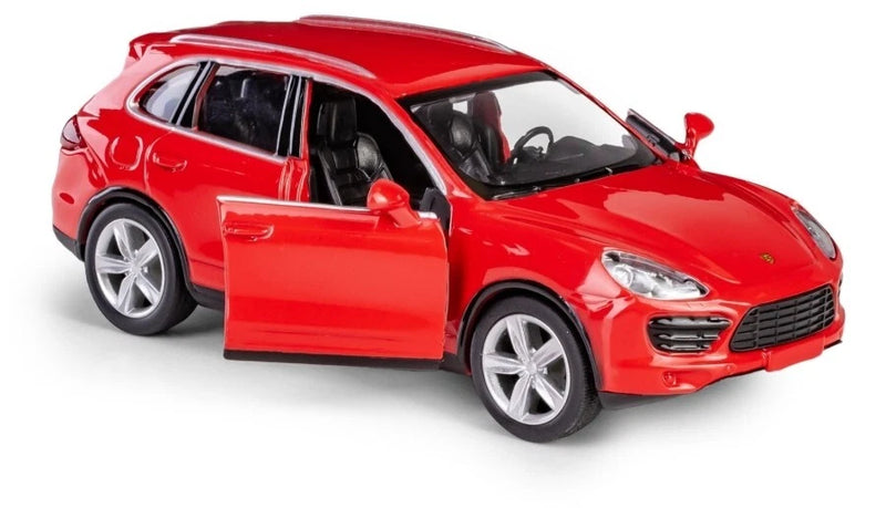 Porsche Cayenne Turbo Car Model Diecast 1:34-1:39 Scale- BOX LITTLE TORN