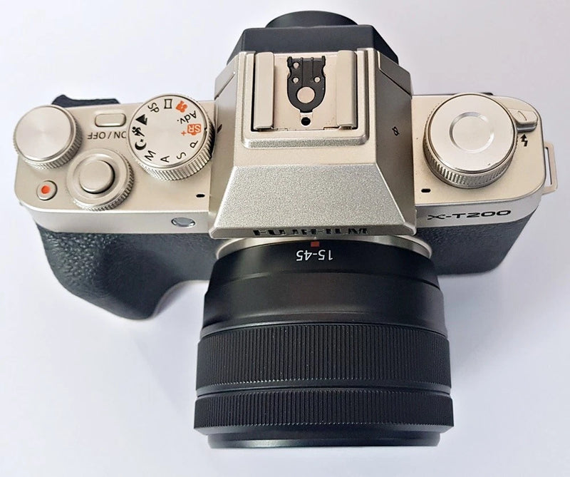 Fujifilm X-T200 4K 24.2MP Mirrorless Digital Camera & 15-45mm Lens CG [Mint/Box]