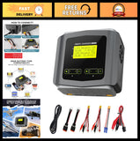 Dual LiPo Battery Charger 240W 10A Smart Balance Discharger for RC Cars & More Battery
