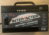 Battery charger unit with Interacter I/C Series front control panel and charge indicators