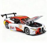 1/24 M4 GT3 Model Car Diecast Race Car Toy Vehicle Kids Toys for Boys Gifts Battery