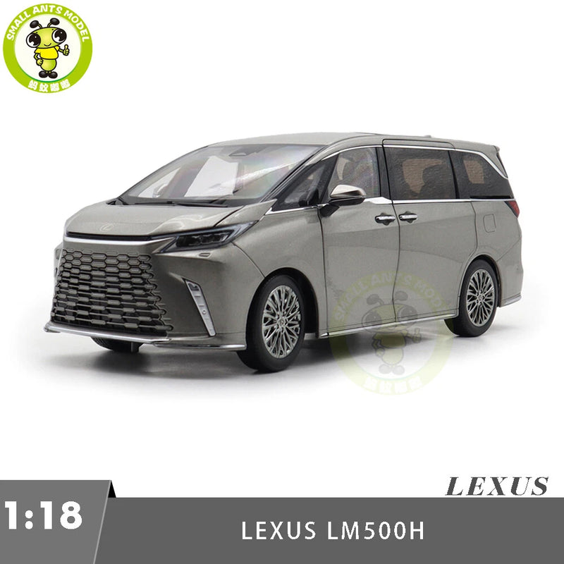 1/18 Toyota Lexus LM LM500h Silver Diecast Model Cars Toys Gifts For Friends