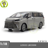 1/18 Toyota Lexus LM LM500h Silver Diecast Model Cars Toys Gifts For Friends