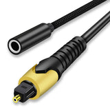 High-Quality 192KHz DAC Optical to 3.5mm Female Converter, Digital to Analog Aud