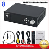 RH-202XPRO Audio Decoder Bluetooth 2xES9038Q2M DAC Support USB-PC Input ot25