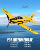 Volantex US Navy T28 Fighter RC Airplane 2.4G 4-CH Remote 6-Axis Gyro Stunt RTF