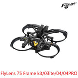 FLYWOO FlyLens 75 Frame Kit 1.6" FPV Drone Frame for O3/O4/O4PRO Whoop
