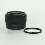 FUJIFILM XC15-45mm F3.5-5.6 OIS PZ Lens Black Lightweight Excellent Condition