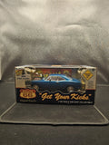 1969 Dodge Super Bee Original Toy Co. Route 66 Blue Diecast Model Car 1:24,NIB