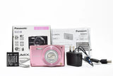 ??[Near MINT] Panasonic LUMIX DMC-SZ8 Pink Camera CCD w/Box [Japanese Menu]