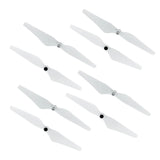 FLYPIG 4 Pairs 9450 Self Tightening Drone Propeller CW/CCW 9 Inches, White