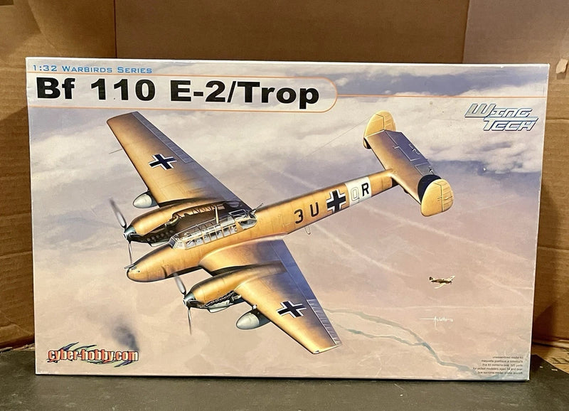 Cyber-Hobby Wing Tech Bf110 E-2/Trop Model Kit 1/32 3223 US Seller Parts Sealed!
