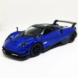 New Kinsmart 5" Pagani Huayra BC Diecast Model Toy Sports Super Car 1:38- Blue
