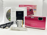 [Near Mint] FUJIFILM FinePix Z90 Pink 14.2MP 5x Zoom Digital Camera From Japan