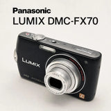 Panasonic LUMIX DMC-FX70 Compact Digital Camera with Charger Battery Case