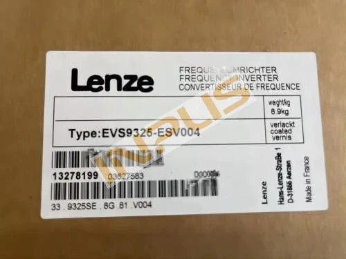 EVS9325-ESV004 NEW LENZE SERVO DRIVE With Safety Relay Terminals Expedited Ship