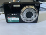 Fujifilm FinePix J30 12.2MP Digital Camera Black Tested W/ Battery/Charger