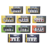 XCAR 1/64 Scale Car Scene Accessories Props Doll Model Chinese Police SWAT Model